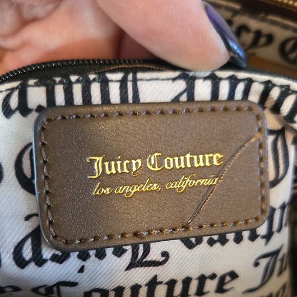 Juicy Couture Multicolor Satchel with Chain Detail - Picture 10 of 11
